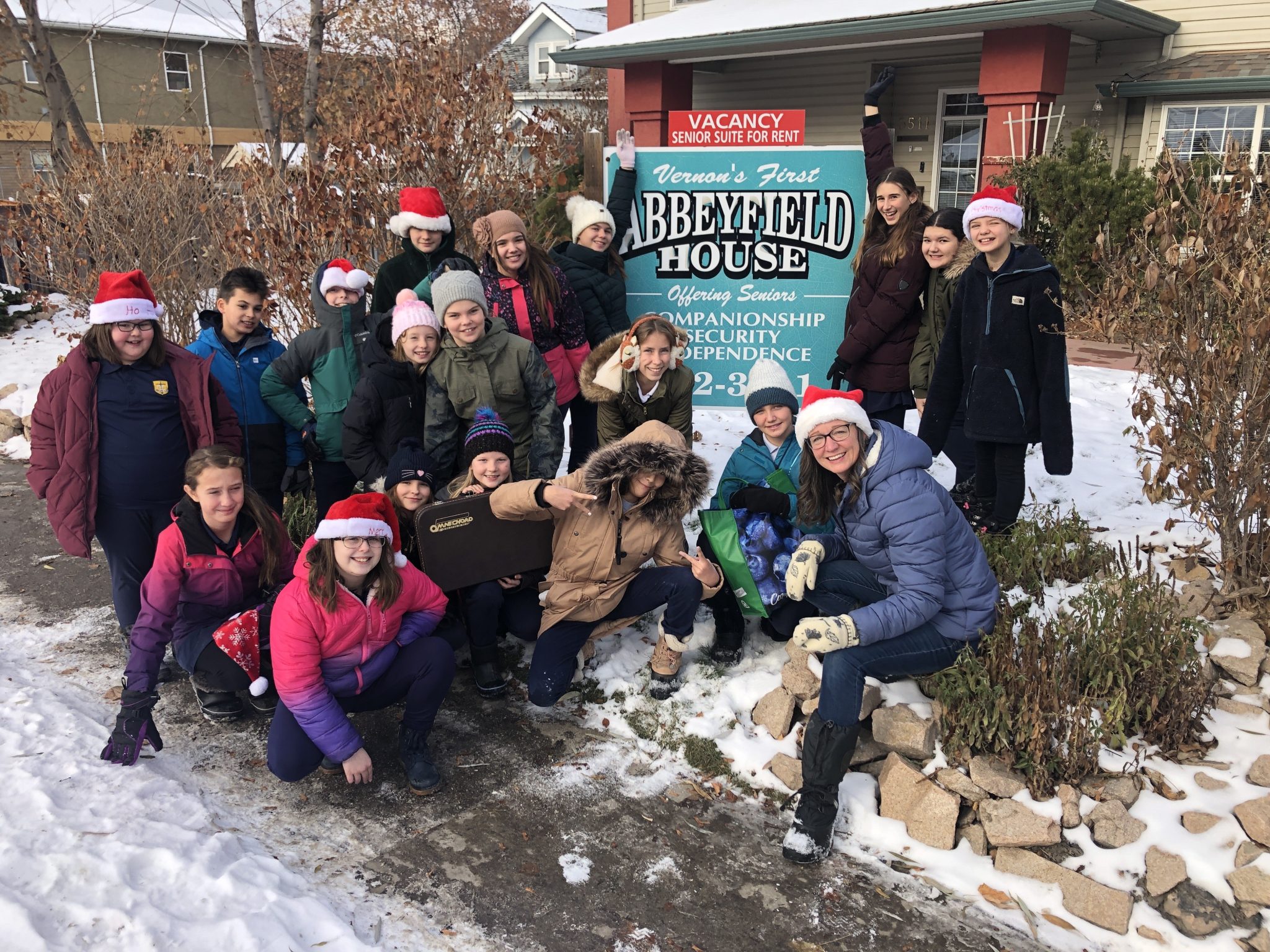 Abbeyfield House SJS Choir St James Vernon